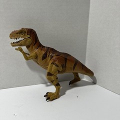 Lot Of 7 Dinosaurs = 6 Kid Galaxy Dinosaurs Poseable Action Figures 1 Unbranded
