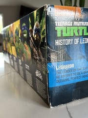 History of Teenage Mutant Ninja Turtles Featuring Leonardo Action Figures TMNT