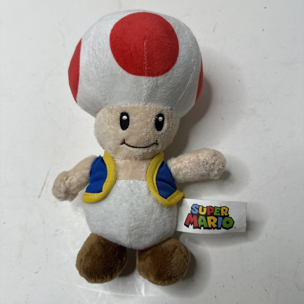 Super Mario Series 8 Inch Toad Plush Doll Toy 2020