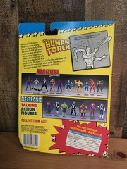 HUMAN TORCH Action Figure Marvel Super Heroes Toy Biz 1992 Fantastic Four New