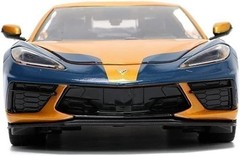 Jada Toys Marvel Wolverine X-Men 1:24 2020 Chevy Corvette Die-Cast Car with…