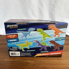 Adventure Force Mini Mighty Megasaur Light & Sound T-Rex Dinosaur Toy