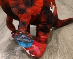 Jurassic Park World 20″ Plush T. Rex Dinausour Red NEW WITH TAGS