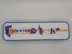 Retro Diamonback bikes 80s style logo lightbox sign display light box sign