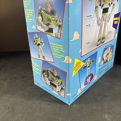 BUZZ LIGHTYEAR ULTIMATE TALK ACTION FIGURE VINTAGE NEW TOY STORY DISNEY THINKWAY