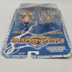 Hasbro Carded 2pack MEDABOTS Metabee vs Warbandit Action Figures 2002 NEW