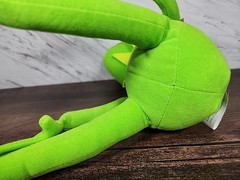 Vintage Kermit the Frog Nanco Plush Posable Bendable Muppets Jim Henson 16″ Long