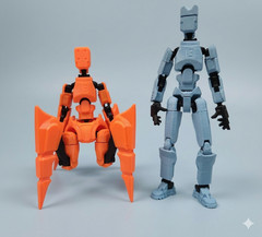 Spider Walker Mech Legs for Dummy 13 | 3D Printed Action Figure Doll Accessory