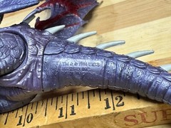 DragonHeart Purple & Gold Medusa Dragon Action Figure by Kenner-Hasbro 1996 RARE
