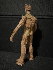 Marvel Legends 9” GROOT 2014 Complete BAF Guardians of The Galaxy