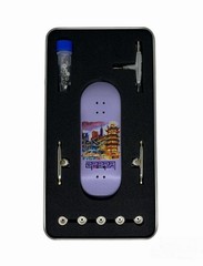 Pro Fingerboard Complete Set 34 96mm Maples Wood Deck UV Graphic 4.0 Trucks 5