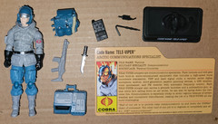 GI Joe 25th Cobra Tele-Viper Complete 2008 From Arctic Assault 7 Pack Extreme