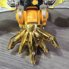 BANDAI Power Rangers Wild Force Deluxe Yellow Eagle Zord Gaoranger Power Animal
