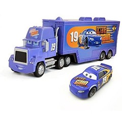 Disney Pixar Cars Chick Hicks Lightning McQueen Mack Hauler Truck & Car Toys New