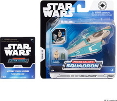 Star Wars Micro Galaxy Squadron Qui-Gon Jinn’s Jedi Starfighter Mystery Bundle