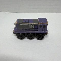 Thomas Wooden Railway Train MAGIC RAILROAD LOT DODGE SPLATTER LADY DIESEL 10