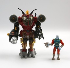 Vintage Exo Squad Huge Lot E-Frame Vehicles and Pilots Playmates 90s