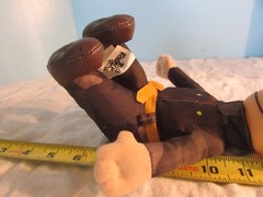 Beetle Bailey 6″ Sitting Brown Camo Soldier Plush plastic head