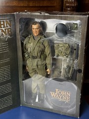 1/6 Sideshow John Wayne Army Special Forces Rare Tiger Stripe Camouflage