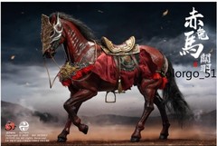 303TOYS x JSTOYS 1/6 Three Kingdoms Move Eyes Rabbit Horse Action Figure Collect