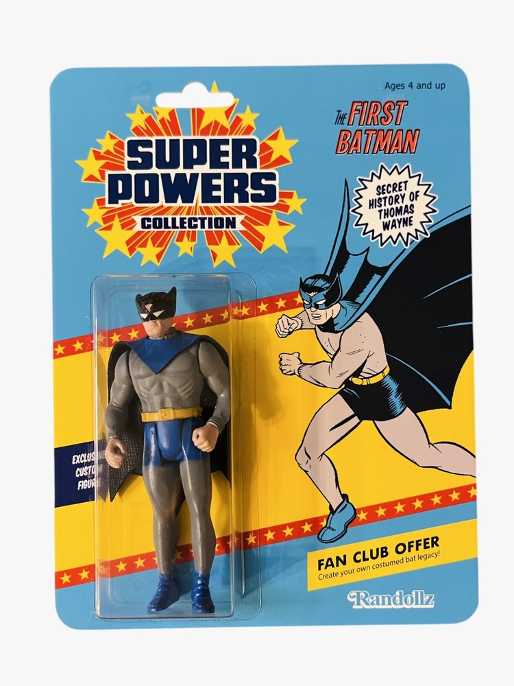 Custom Figure – GOLDEN AGE THOMAS WAYNE BATMAN – Super Powers Kenner 1984 Rare