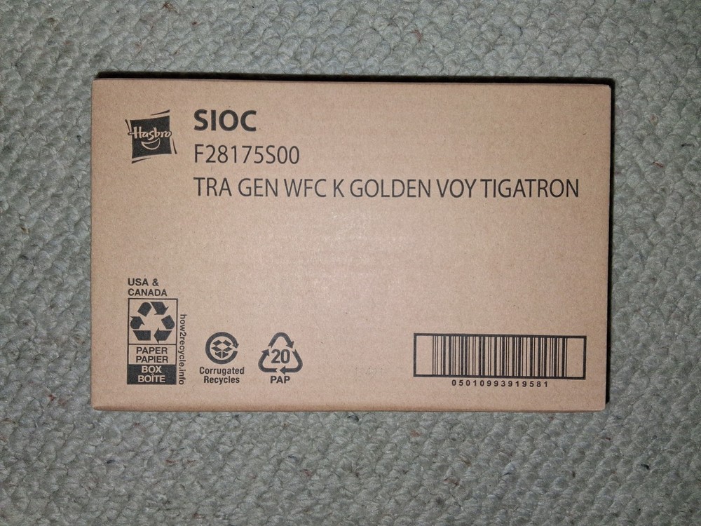 Hasbro Transformers Kingdom Golden Disk Collection Voyager Tigatron Brand New