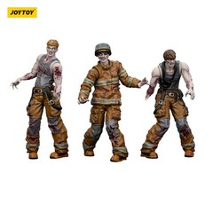 JOYTOY 1:25 action figures Dark Source Zombie Figure Firefighters
