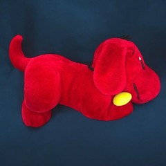 24 in. Clifford the Big Red Dog Barking Jumbo Plush Stuffed Animal Large Vintage