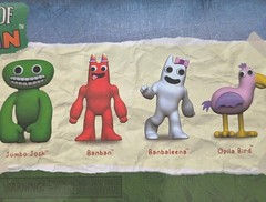 Garten of Banban Series 1 Figure 4-Pack Phat Mojo