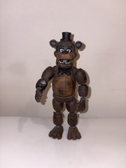 Custom 3d Printed classic Freddy fazbear Figure *articulated jaw* (NOT A TOY)