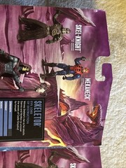 Skeletor Masters of the Universe MOTU Mattel + Sketch Book He Man ( 4 Figures )