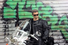 GREAT TWINS TERMINATOR 2 T-800 1/12 FIGURE With Motorcycle INSTOCK