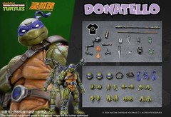 New* LINGJIHUN TMNT TEENAGE MUTANT NINJA TURTLES DONATELLO Action Figure