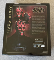 New, unopened Sideshow Collectibles DARTH MAUL Life-sized Bust 2006 Star Wars