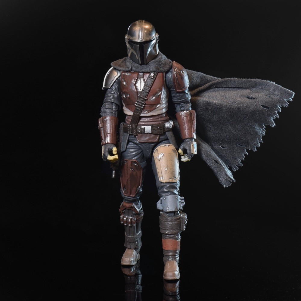 Wired Cape Black Series 6in Mandalorian CAPE ONLY
