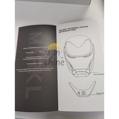 US! 1:1 Wearable Friday Iron Man Mk50 Helmet COS Remote Touch Voice Control Gift