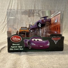Cars 2 Disney Store SECRET AGENT OPS DIE CAST SET HTF