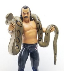 Incomplete Jakks 7.50″ WWE Unmatched Fury “Jake “The Snake” Roberts” Figure READ