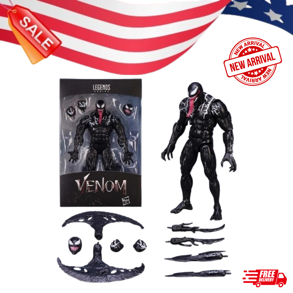 Spider-Man Marvel Legends Retro Venom Action Figure