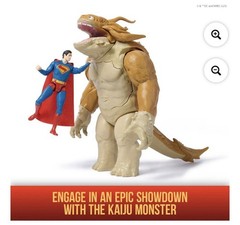 DC Comics SUPERMAN, Superman Vs.Kaiju Slime Battle Set Playset,for Ages 4 and up