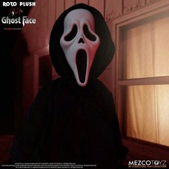 Mezco MDS Roto Plush Ghost Face Scream Horror Character Collectible Toy