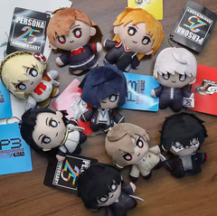 Aigis P3 Reload 4″ Plush Keychain – Persona 25th Anniversary Collectible Gift