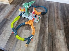 Thomas and Friends Talking Cranky Delivery Motorized Train Set