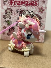 Tokidoki Unicorno Frenzies Shimmer Cherry Blossom Prim Keychain Bag Charm New