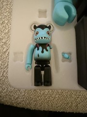 400% and 100% Devilman x Byron Bearbrick by Medicom Shoko Nakazawa