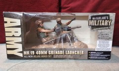 McFarlane’s Military Redeployed: 2 Army 40mm MK-19 Crew Boxed Set Statue Figures
