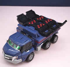 Metal Cardbot W 2 set SolidHorn and NightGriffon, Transforming Korean robot toy