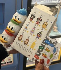 Huey Dewey And Loui-Mickey Family Cute Together Keychain Series Confirmed Figure