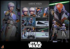 Hot Toys 1/6 Scale Figure SABINE WREN TMS171 Star Wars Rebels NEW IN STOCK