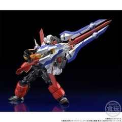 Super Mini Pla Gear Fighter Dendoh CHOJUUOH KIBA PVC Figure BANDAI IN STOCK